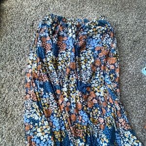 Floral Midi Skirt